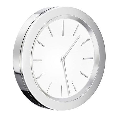 Smedbo YK380 Klokke Krom/Svart Time