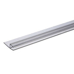Svedbergs 180° Slepelist til 8mm glasstykkelse