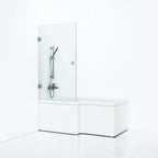 Svedbergs 180° Svingbar Badekarvegg 81cm