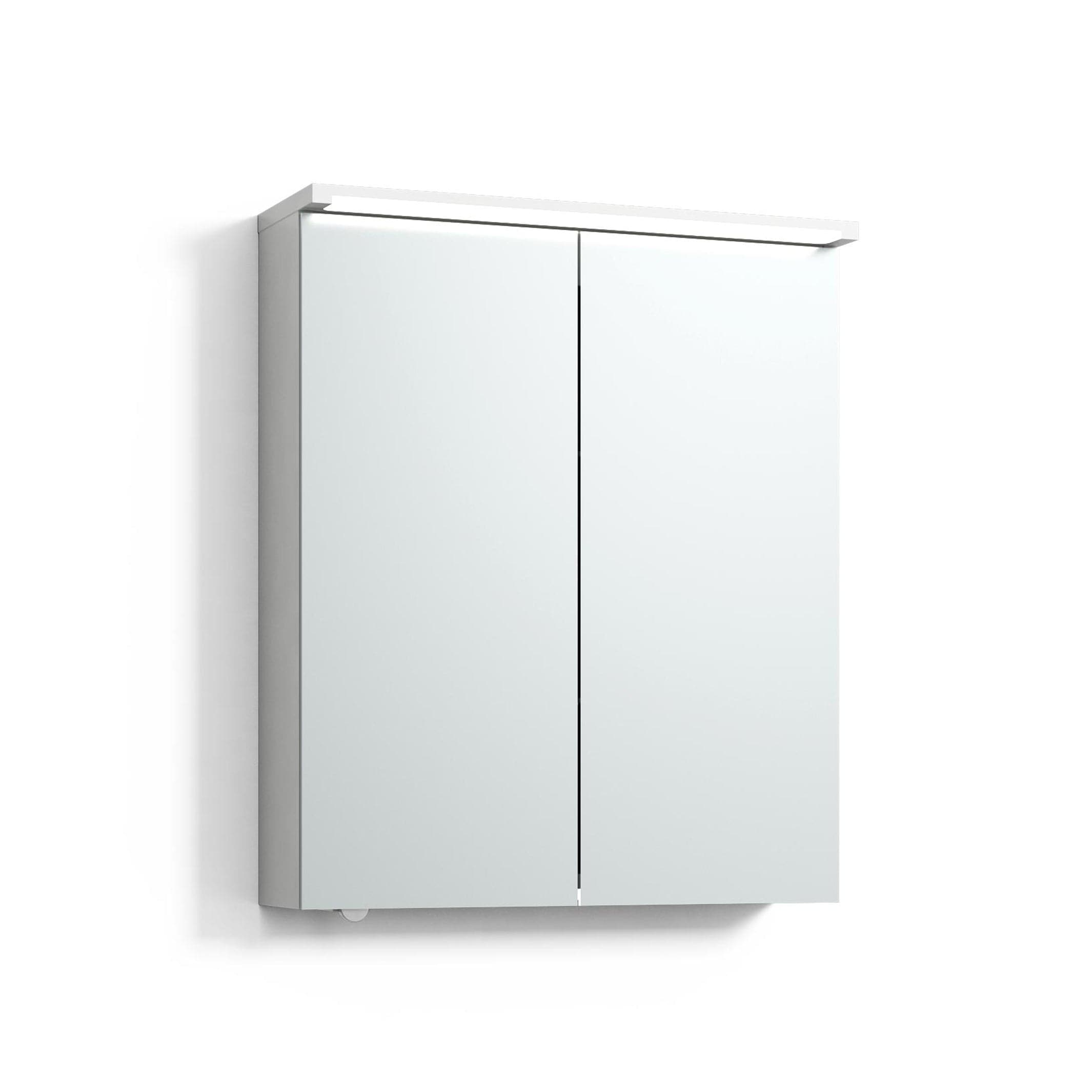Svedbergs SKURU Speilskap med servantlys Hvit matt / 60cm Svedbergs Speilskap SV-425060