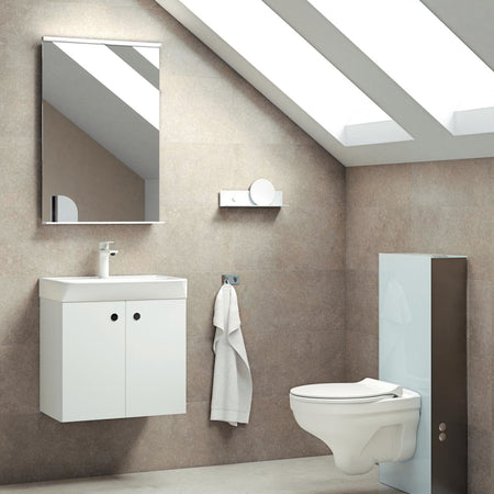 Svedbergs WC-Fixtur Glassbox 180mm