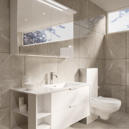 Svedbergs WC-Fixtur Glassbox 180mm
