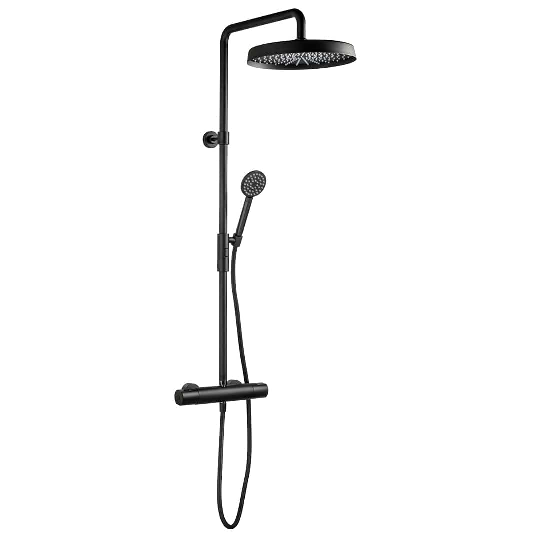Tapwell ARM7200 Takdusj Ø32cm Svart matt Tapwell Takdusj TA-9423035