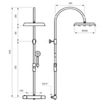 Tapwell ARM7300 Takdusj Ø32cm