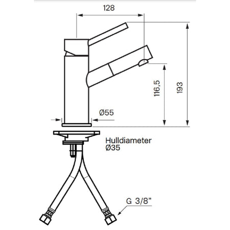 Tapwell BI071 Servantbatteri