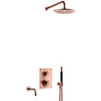 Tapwell BOX7368 ED2 Takdusj Innbygging med badekartut