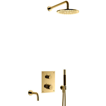 Tapwell BOX7368 ED2 Takdusj Innbygging med badekartut