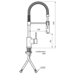 Tapwell EVO176 Kjøkkenarmatur Proff