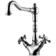 Tapwell FBLV180 Classic Kjøkkenbatteri 2-greps Krom Tapwell Kjøkkenarmatur TA-4230337