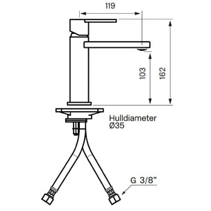 Tapwell LIN071 Servantbatteri