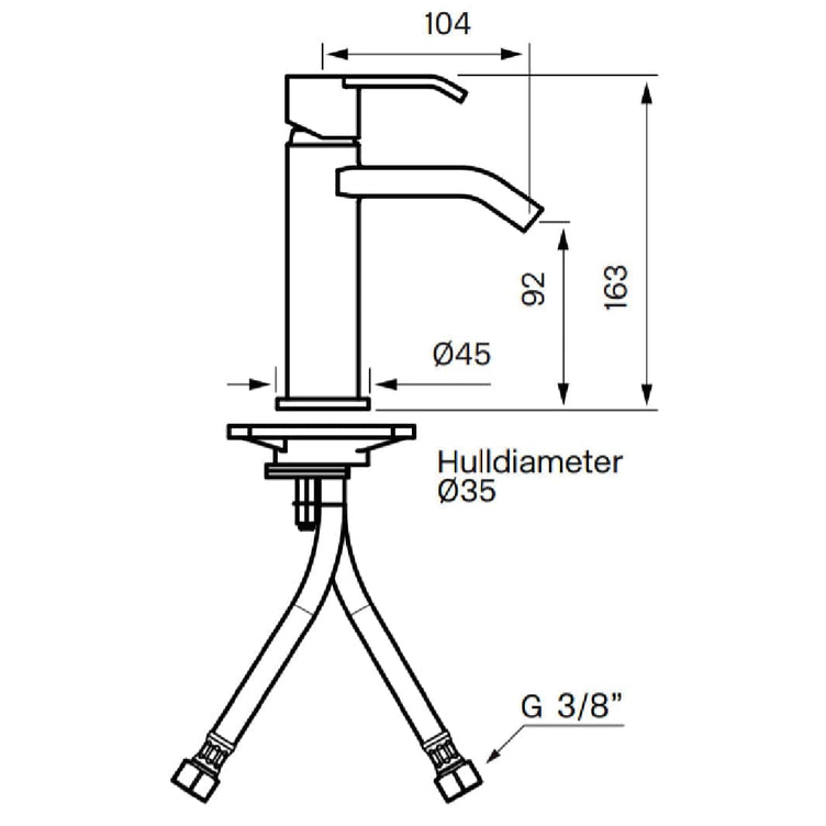 Tapwell VIC071 Servantbatteri