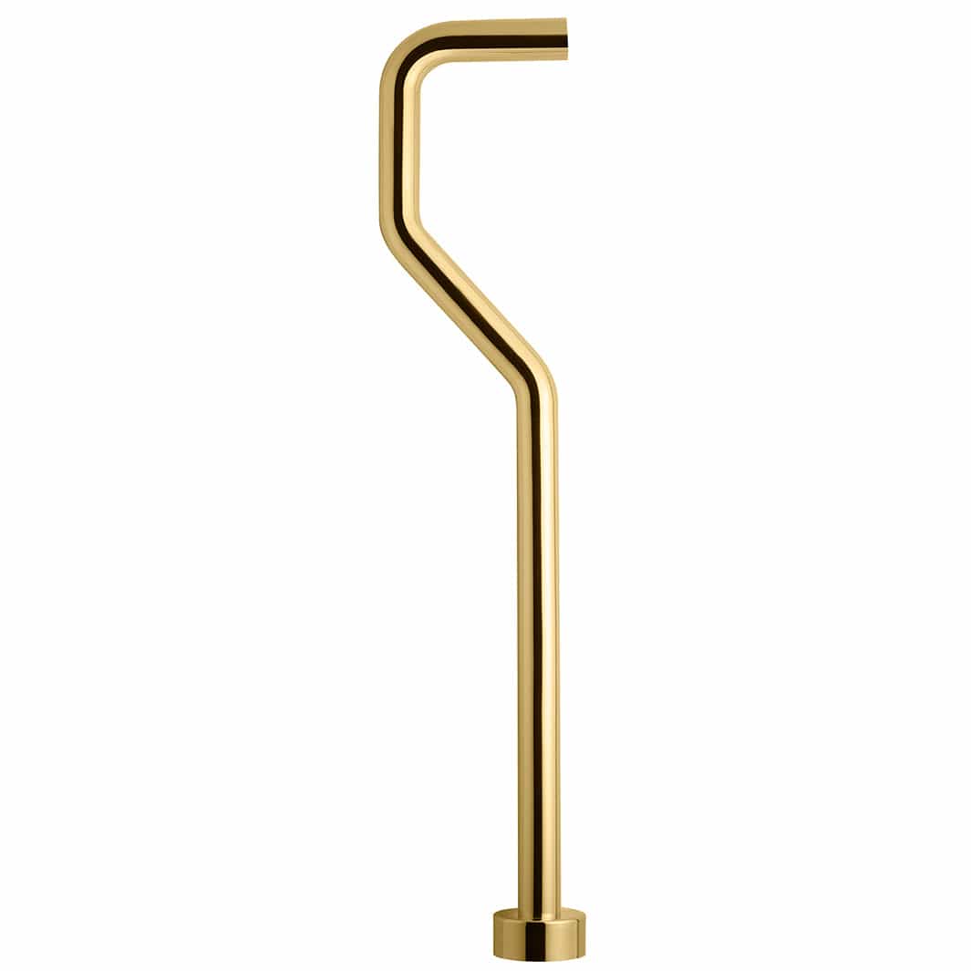 Tapwell XA22 S-Gulvrør for vannlås Ø32mm Honey gold Tapwell Vannlås TA-9419863