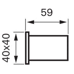 Tapwell XSUP030 Square Veggfeste