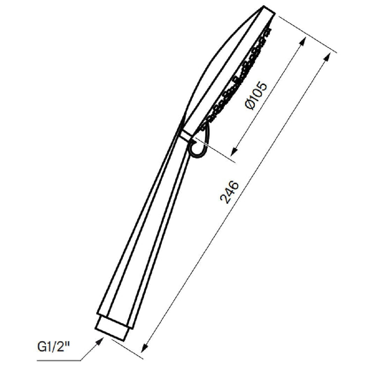 Tapwell ZDOC104 Brio CR Dusjhode