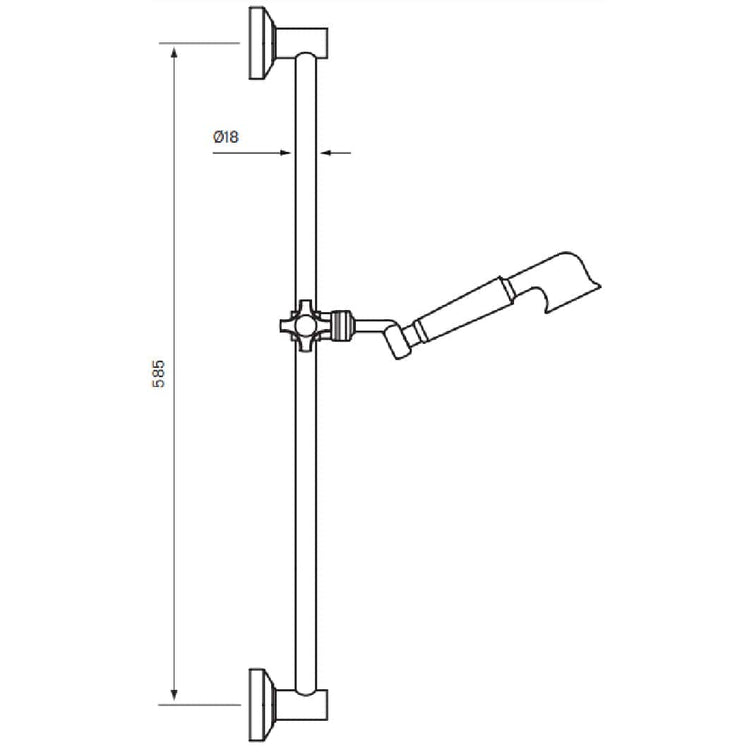 Tapwell Classic ZSAL070 Dusjsett