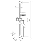 Tapwell ZSAL105 CR Majorca Dusjsett