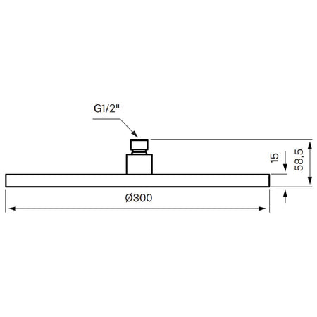 Tapwell ZSOF078 Taksil 300x300mm