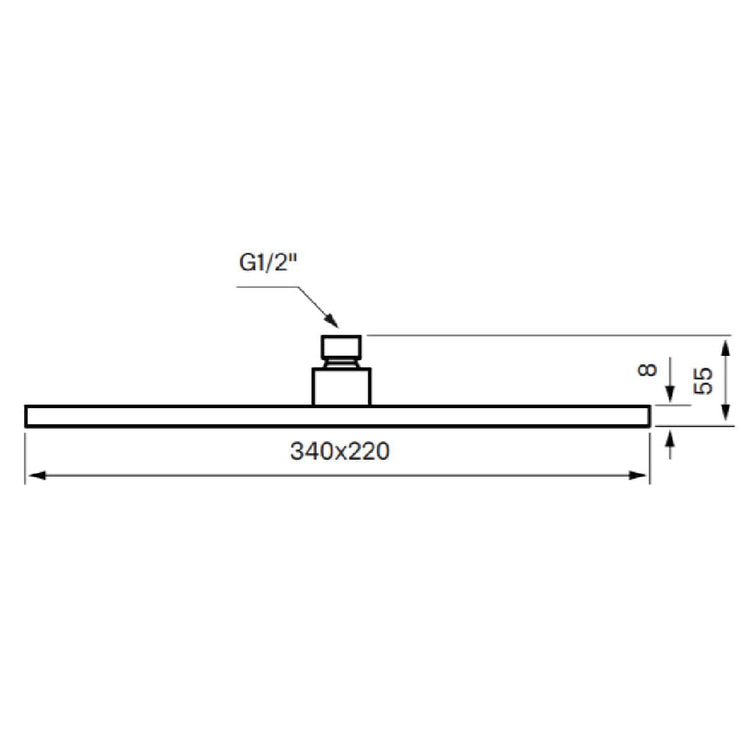 Tapwell ZSOF091 Taksil 340x220mm
