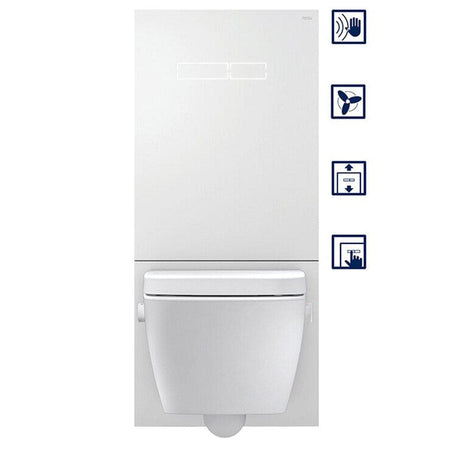 TECElux Wc Terminal Øvre Glassplate Sen Touch bevegelsessensor