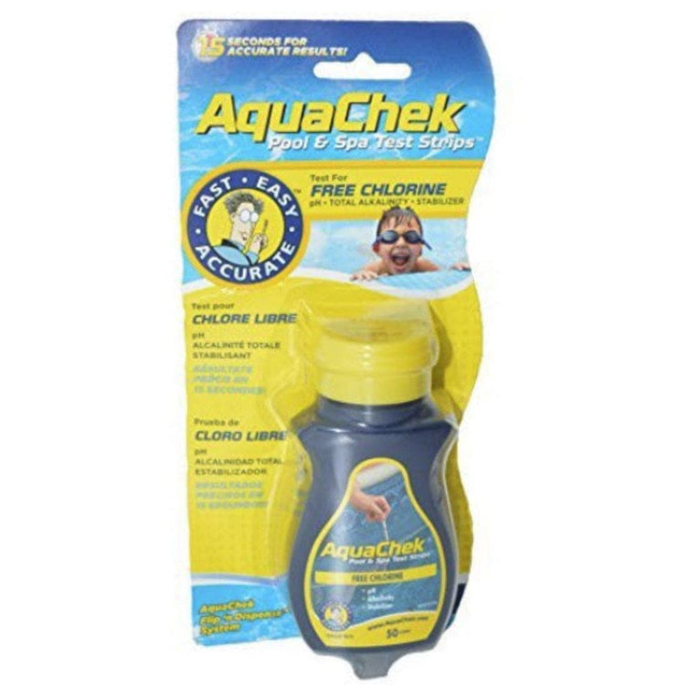Teststrips 50stk til klor eller bromin + pH/alkalitet