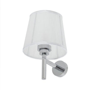 OUTLET: Tiger Castor lampe med skjerm Ø15cm krom 3000K