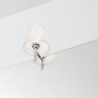 OUTLET: Tiger Castor lampe med skjerm Ø15cm krom 3000K