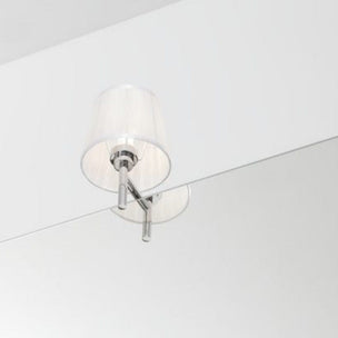 OUTLET: Tiger Castor lampe med skjerm Ø15cm krom 3000K