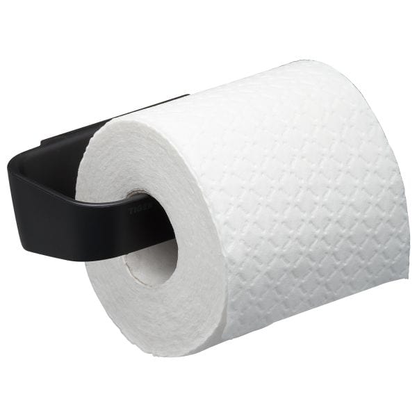 Tiger Tess Toalettrullholder uten lokk Svart matt Tiger Toalettrullholder CO-T329012