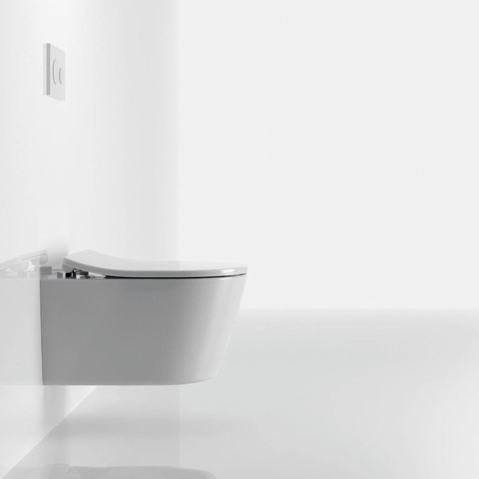 Toto RP Veggskål Rimless & Tornado Flush u/sete - vegghengt toalett Hvit Toto Vegghengt toalett KO-CW552Y