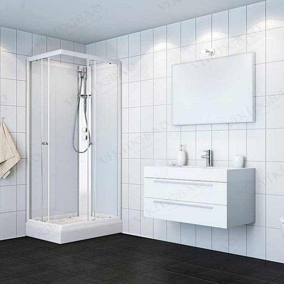 VikingBad Kiev Dusjkabinett Rett H210cm VikingBad Dusjkabinett