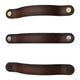 VikingBad Lærstropp Reim L158mm - håndtak i skinn Brun VikingBad Knotter og håndtak VB-009715-01