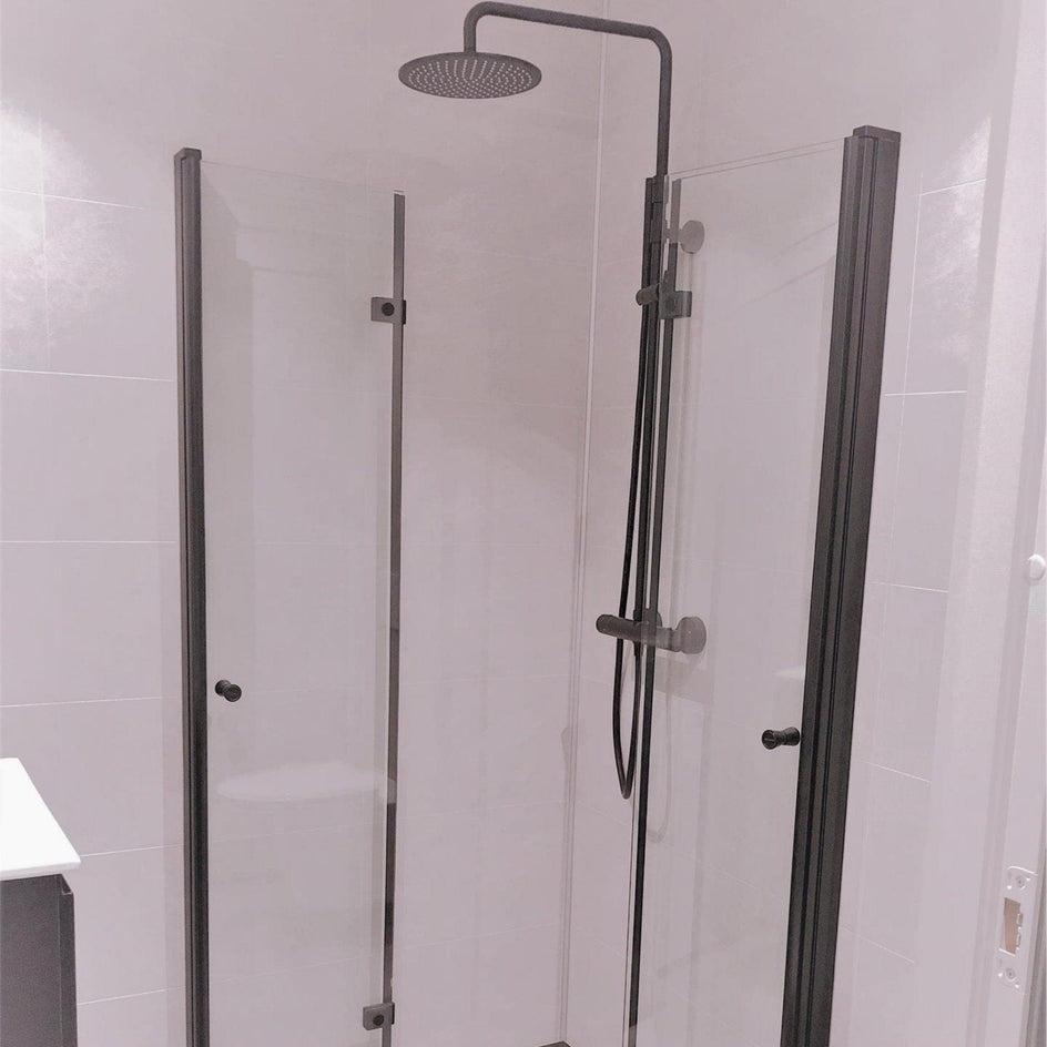 VikingBad LIAM Dusjhjørne Leddet H195cm VikingBad Dusjhjørne