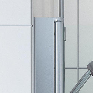 Vikingbad Veggprofil fast 95mm H195cm Utfellingsprofil for Dusjdører