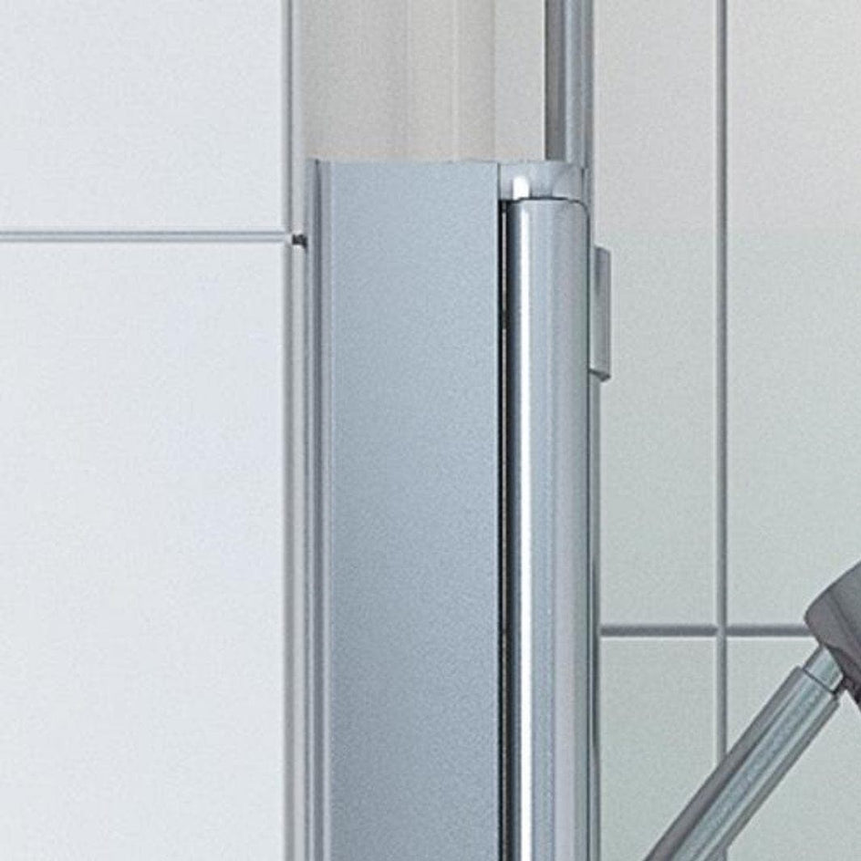 VikingBad Veggprofil fast 95mm H195cm Utfellingsprofil for Dusjdører VikingBad Veggprofil VB-107801