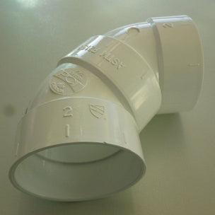 Villavent Ø51mm Grenrør 90° Vridbart