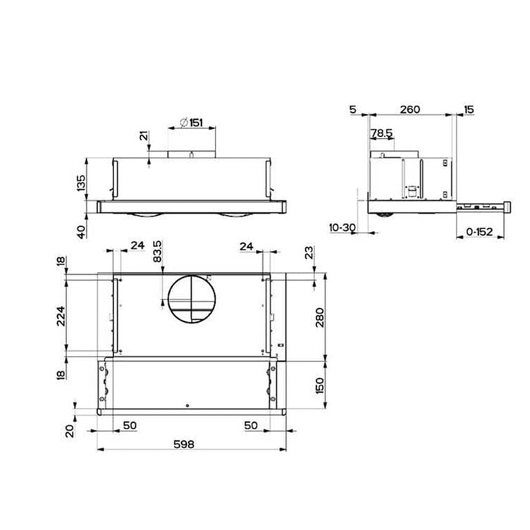 Villavent SL-3 Uttrekksventilator